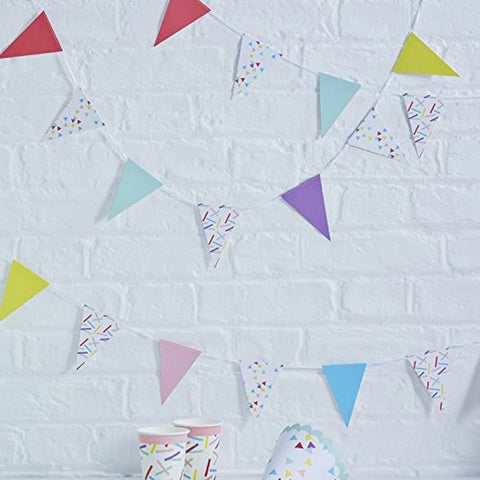 Sprinkles Mini Bunting 4M by Ginger Ray