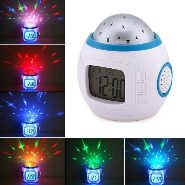 Star Projection Alarm Clock