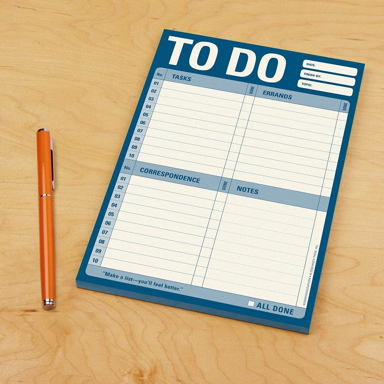 To Do List Notepad by Knock Knock