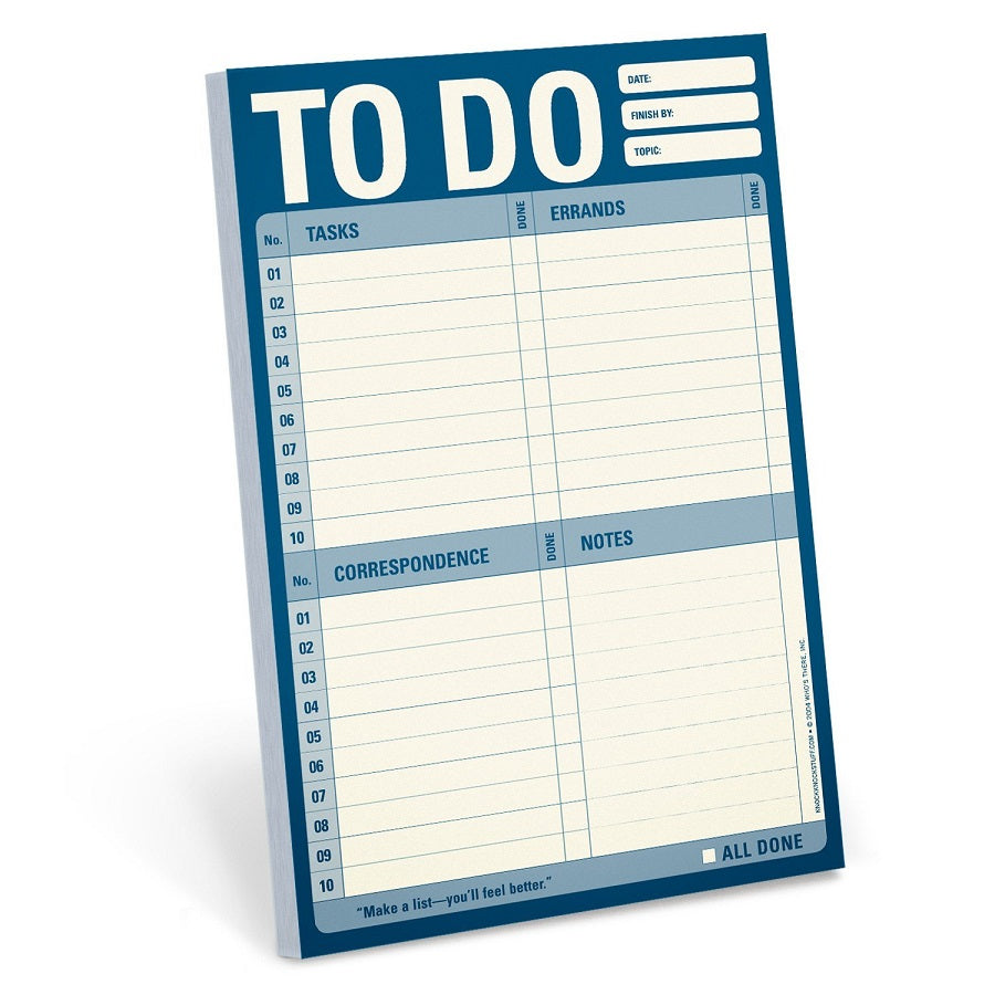 To Do List Notepad 