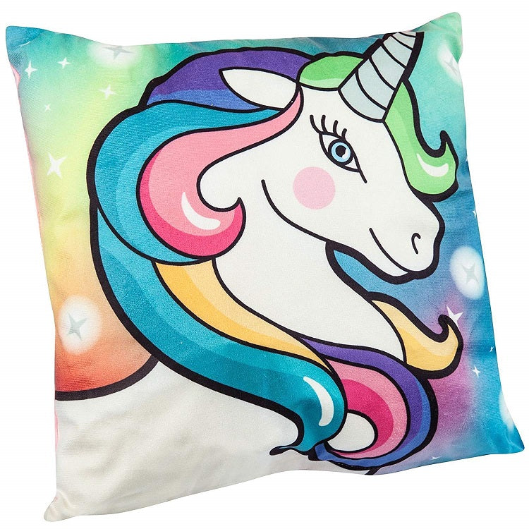 Unicorn LED Light-Up Cushion Front