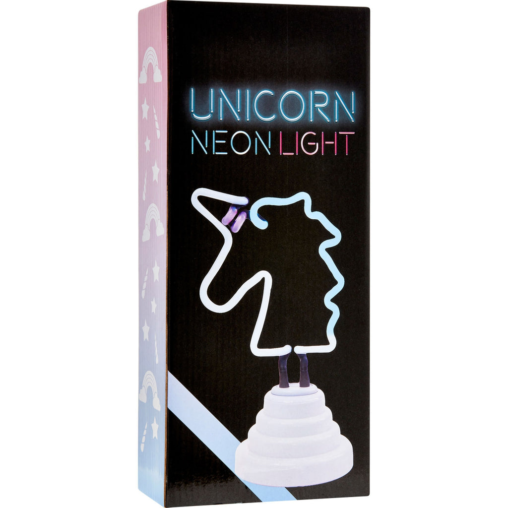 unicorn neon light packaging