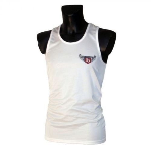Hatton Boxing Polyester Boxing Club Vest - White