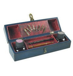 Windsor Travel Blue Writing Box